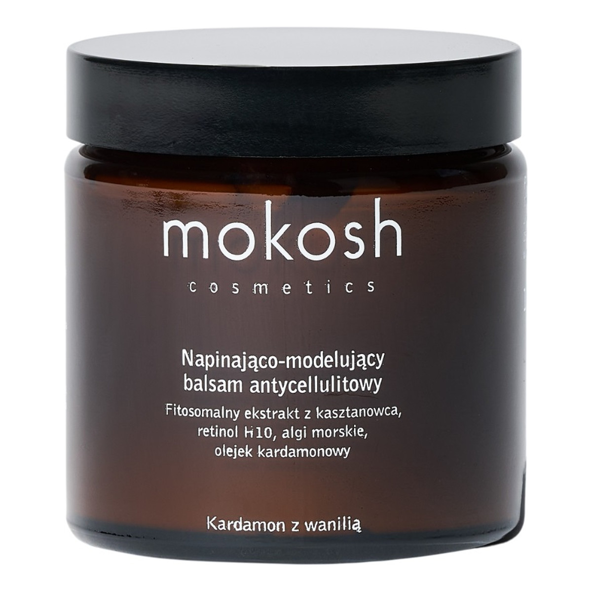 Mokosh Napinająco-modelujący Balsam antycellulitowy kardamon z wanilią 120ml