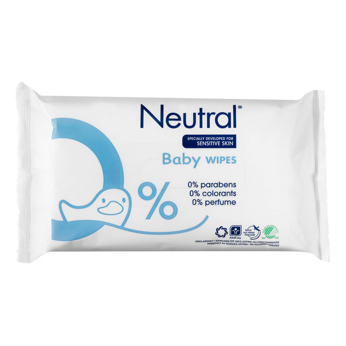 Neutral Baby Wipes chusteczki nawilżane dla dzieci 63szt