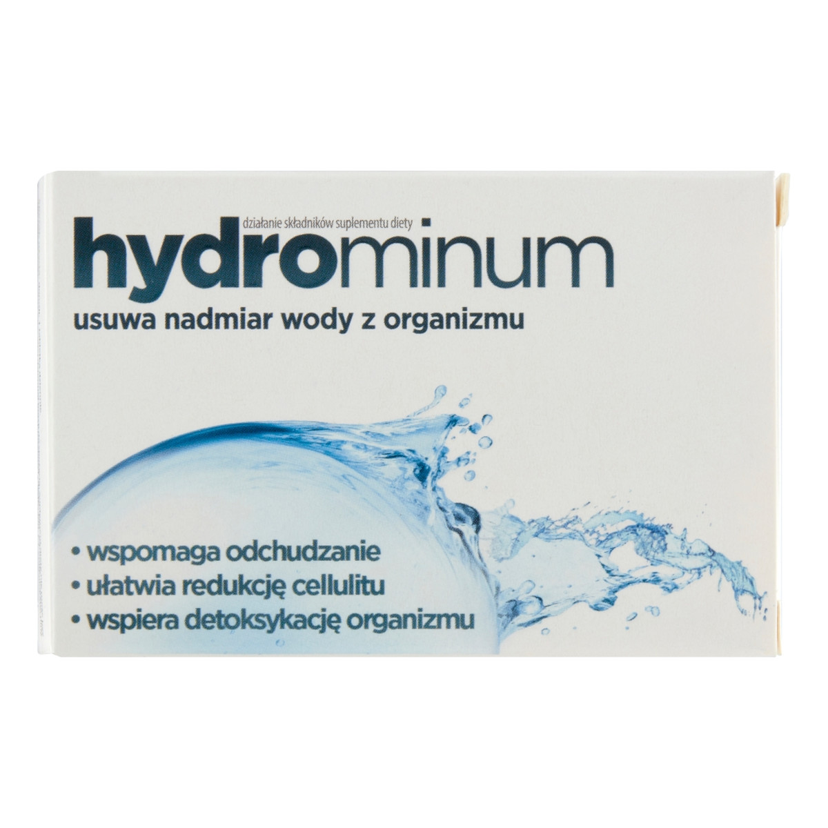 Hydrominum Suplement diety usuwający nadmiar wody z organizmu 30 tabletek