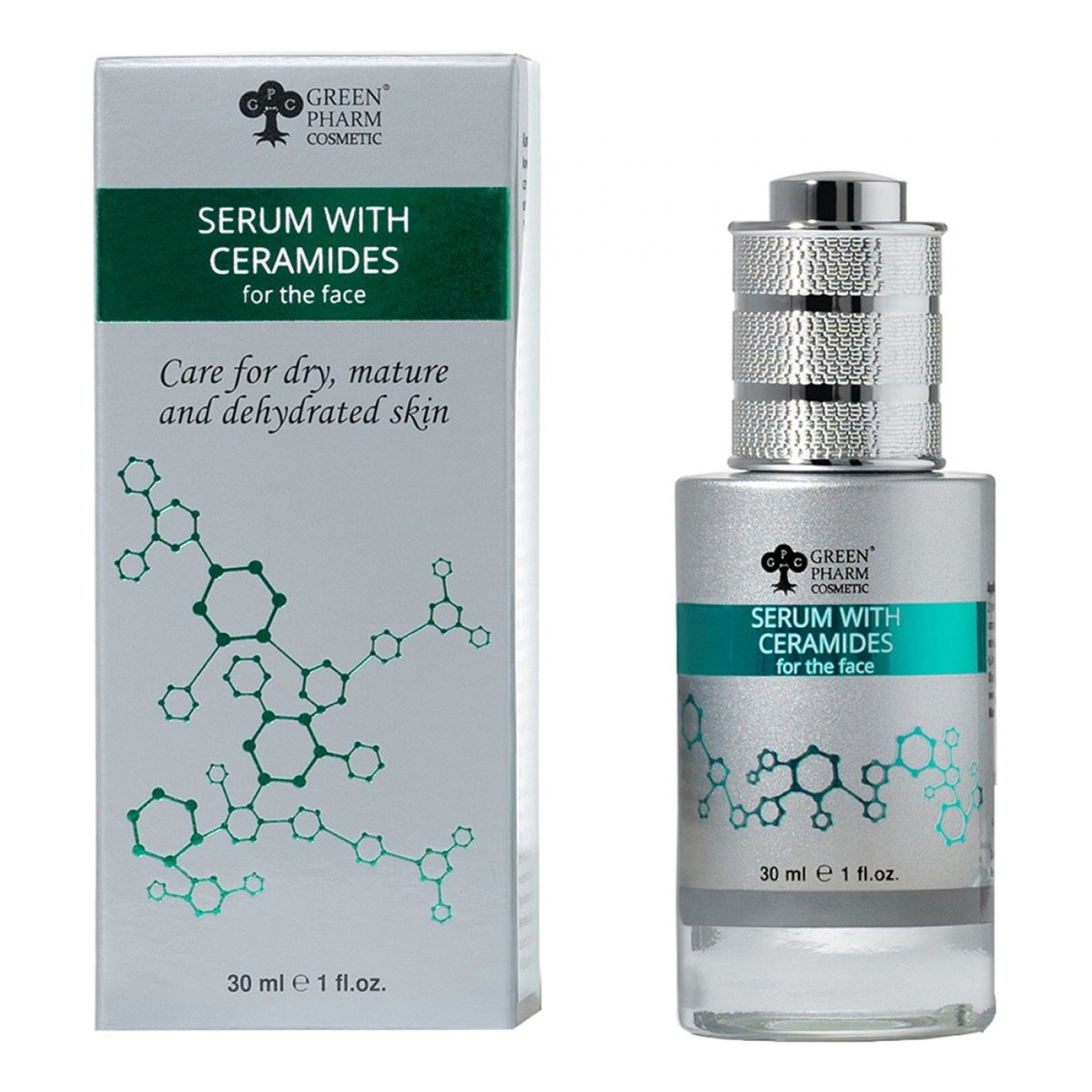 Green Pharm Cosmetic Serum do twarzy z ceramidami 30ml