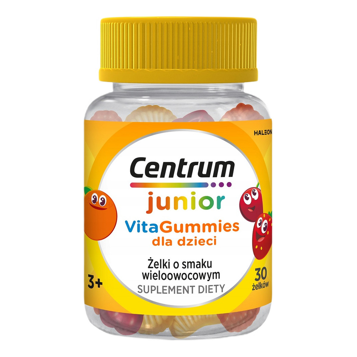 Centrum Junior VitaGummies dla dzieci Żelki o smaku wieloowocowym 30szt