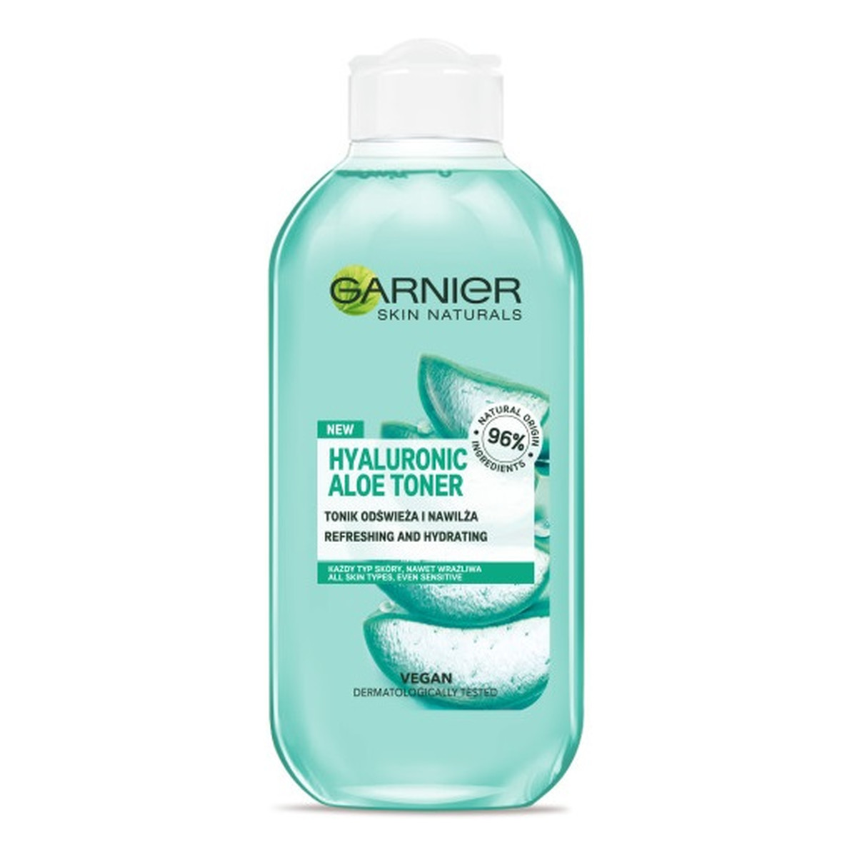 Garnier Hyaluronic aloe toner tonik nawilżający do każdego typu skóry 200ml