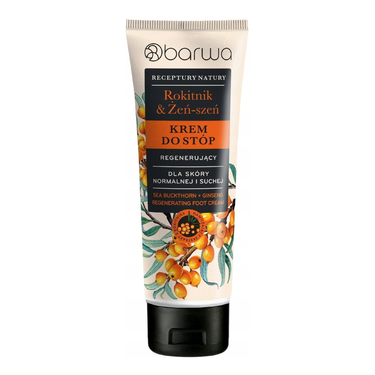 Barwa Receptury Natury Krem do stóp regenerujący 100ml