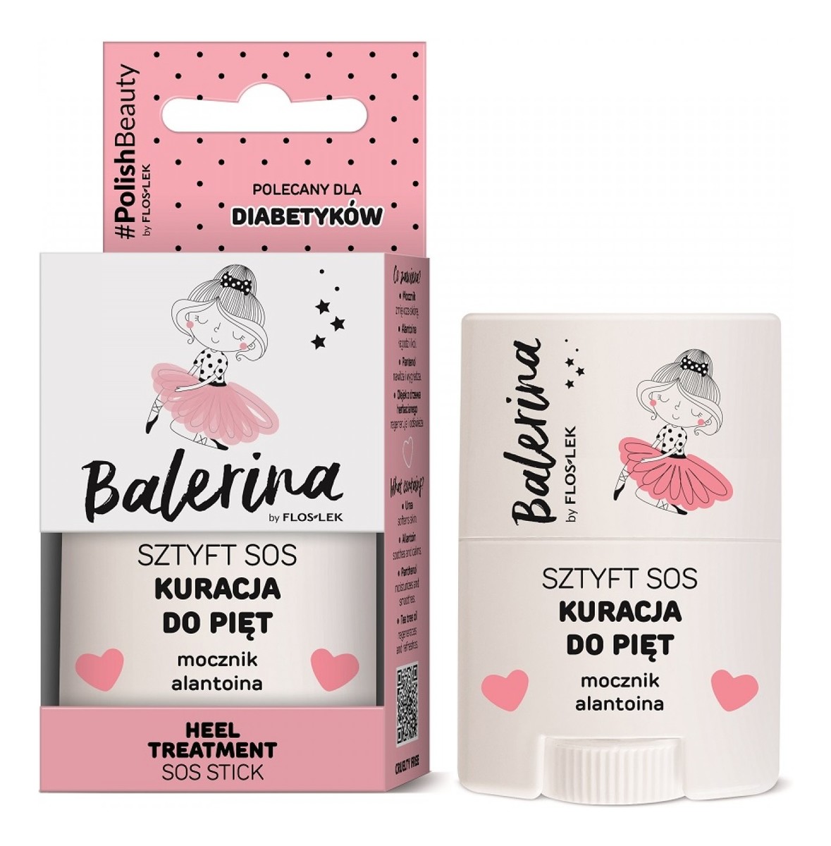 Balerina Sztyft Sos - Kuracja do pięt
