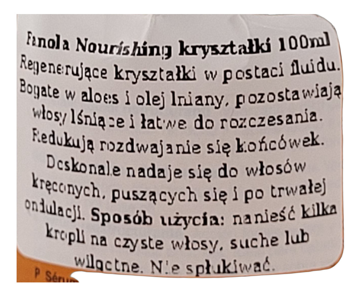 Kryształki Wygładzająco-Nabłyszczające do Włosów Suchych i Zniszczonych