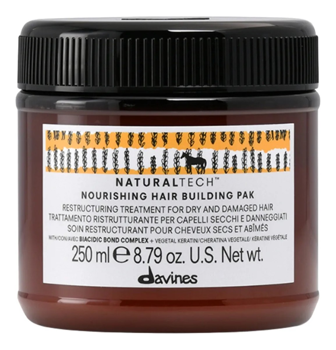 Naturaltech nourishing hair building pak odżywcza maska odbudowująca