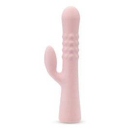 Jaymie wibrator króliczek z pulsującym trzonem pink