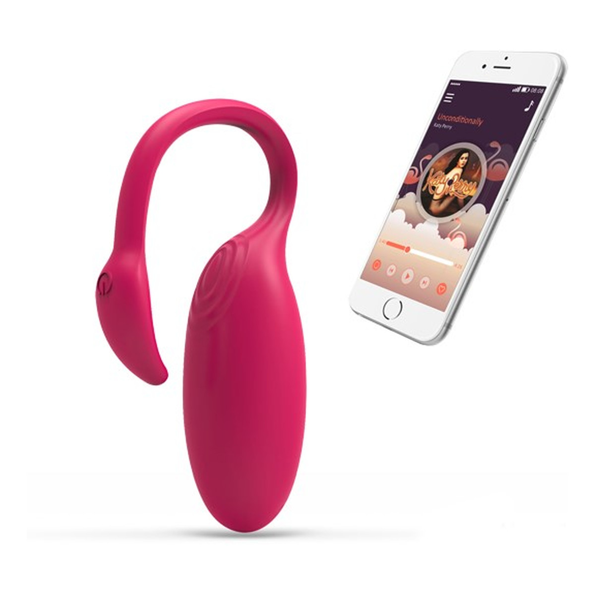 Magic Motion Flamingo wibrator sterowany aplikacją pink
