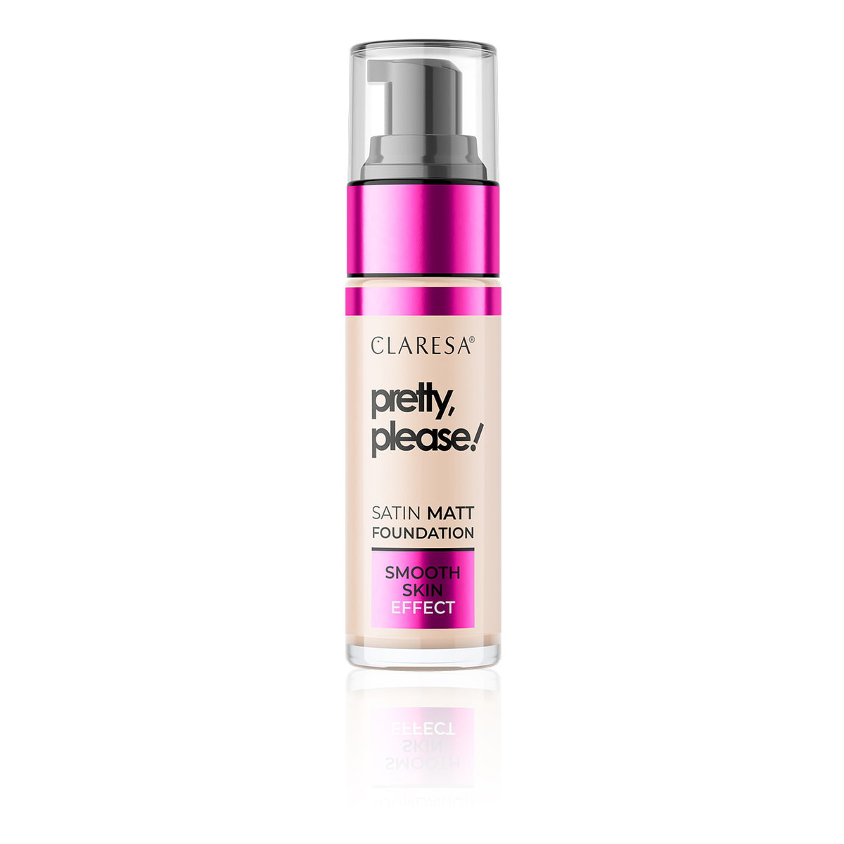 Claresa Podkład o satynowo matowym wykończeniu Pretty, Please! 33g
