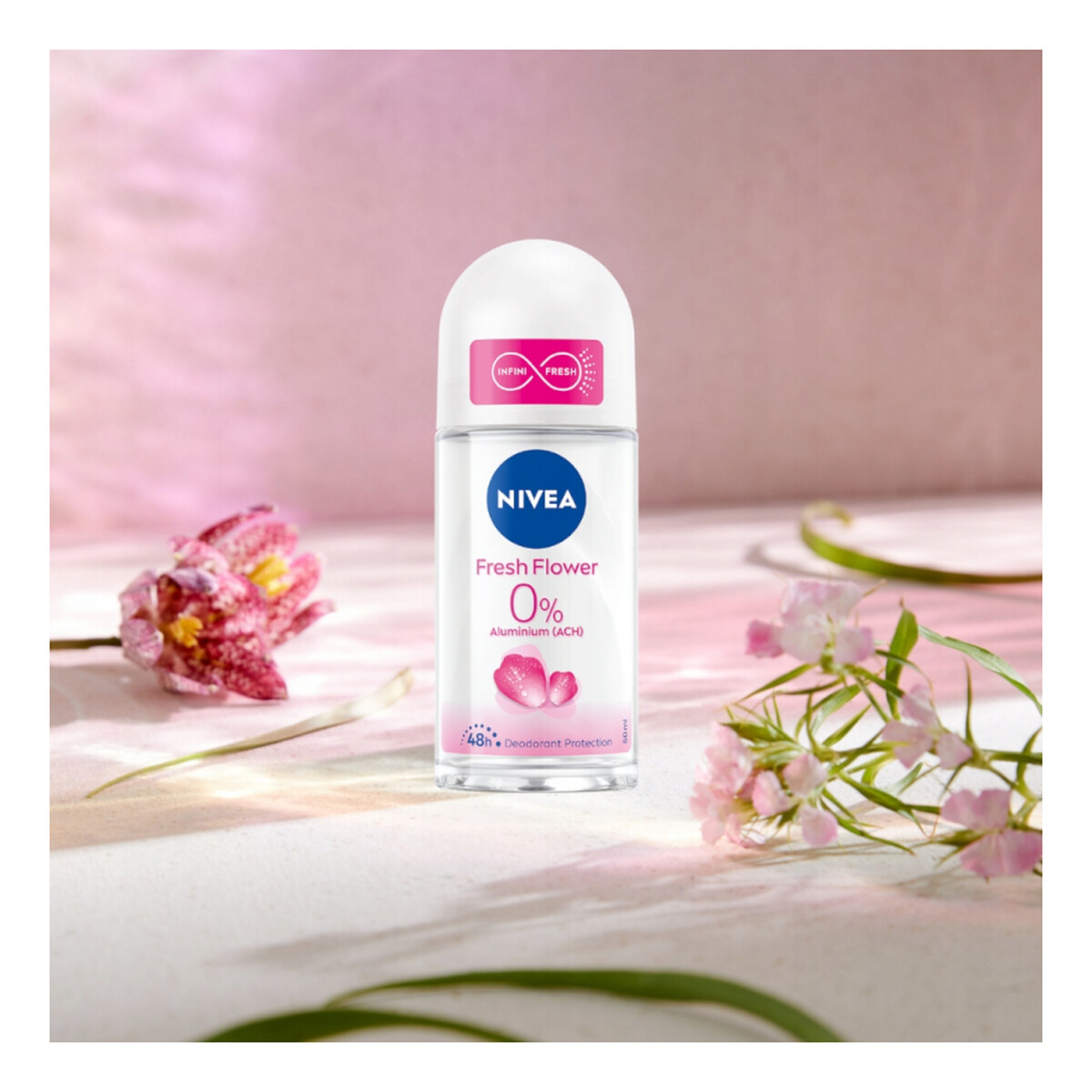 Nivea Fresh Flower 48H Dezodorant Roll-On Damski 50ml