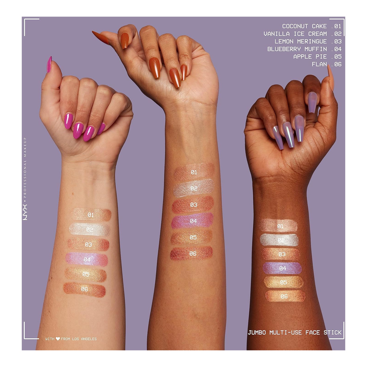 NYX Professional MakeUp Jumbo Rozświetlacz w sztyfcie do twarzy 2.7g