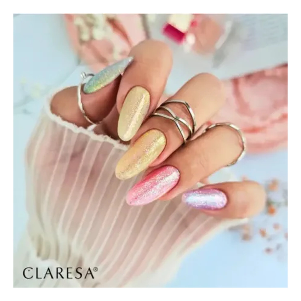 Claresa Unicorn Glow Color Soak Off UV/LED lakier hybrydowy 5g