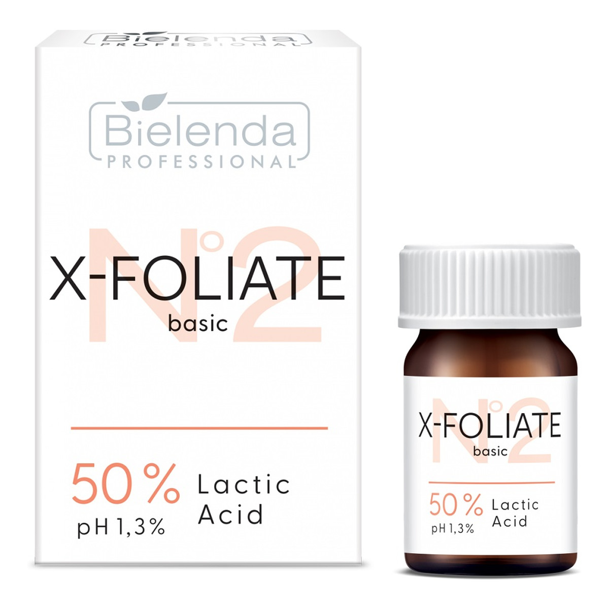 Bielenda Professional X-foliate basic kwas mlekowy 50% 5ml