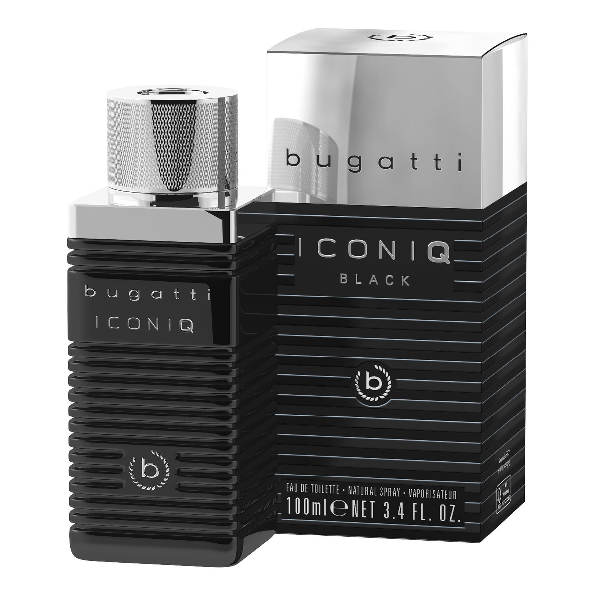 Sirowa BUGATTI Iconiq Black Woda toaletowa dla mężczyzn 100ml