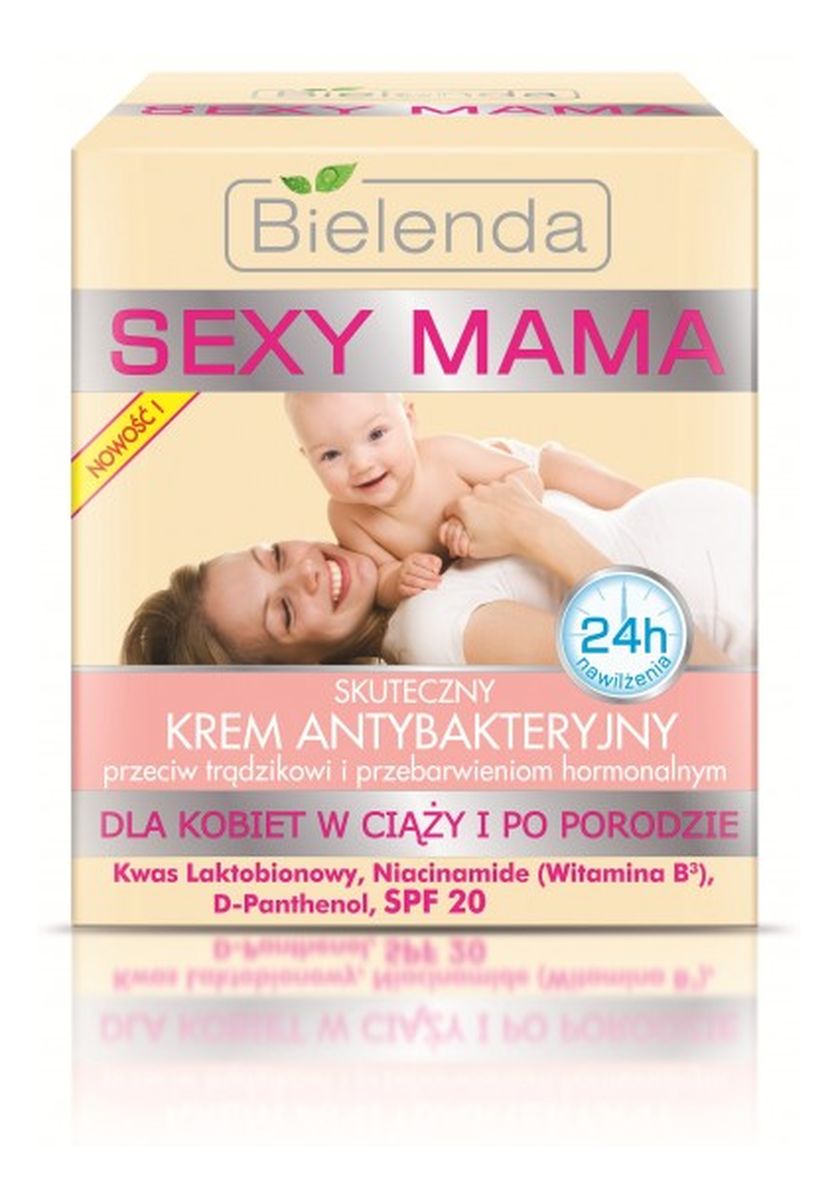 Skuteczny Krem Antybakteryjny Przeciw Trądzikowi i Przebarwieniom Hormonalnym SPF 20