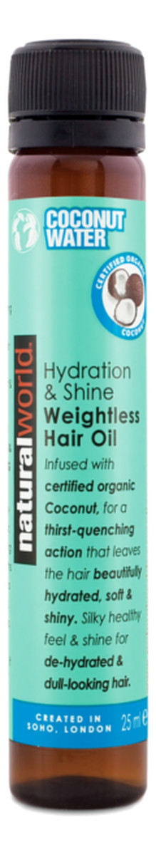 Hydration & Shine Lekki olej do włosów z kokosem