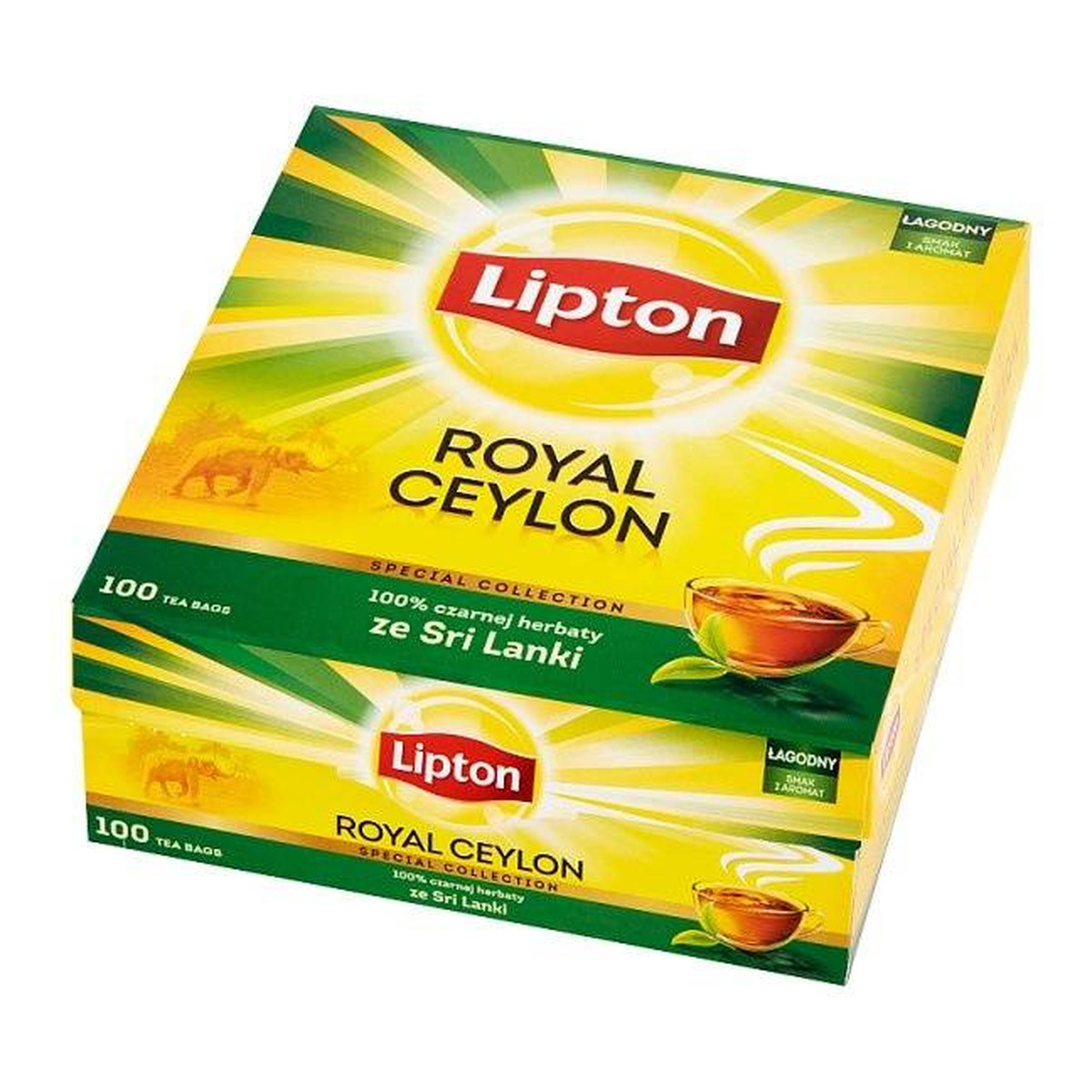 Lipton Black Tea herbata czarna Royal Ceylon 100 torebek 200g