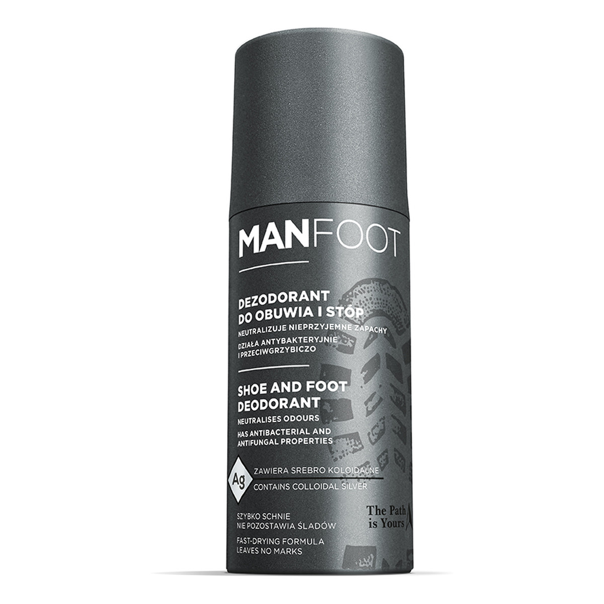 SheFoot MAN Dezodorant antybakteryjny z cząsteczkami srebra 150ml