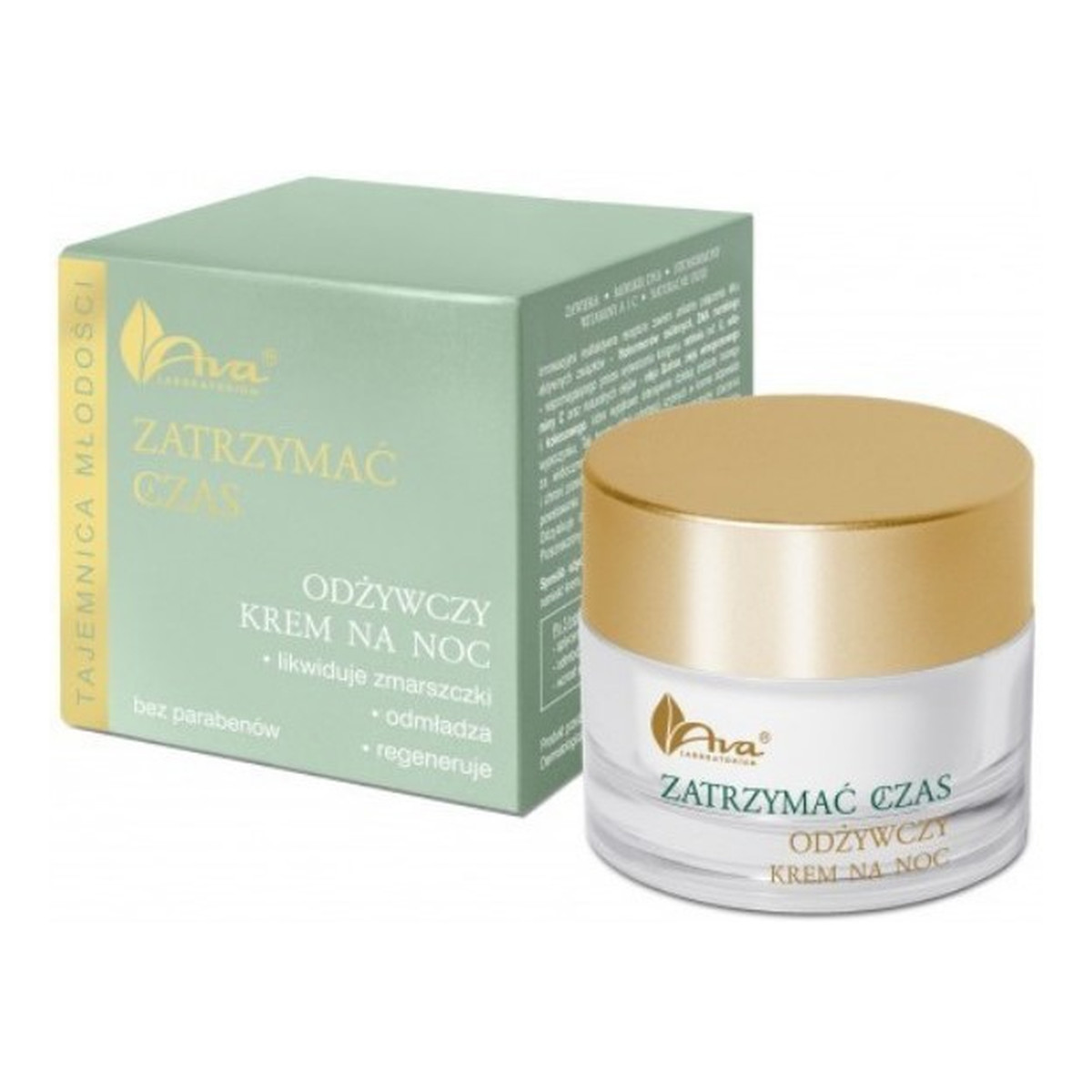 Ava Laboratorium Zatrzymać Czas Krem na noc liftingująco-odżywczy 50ml