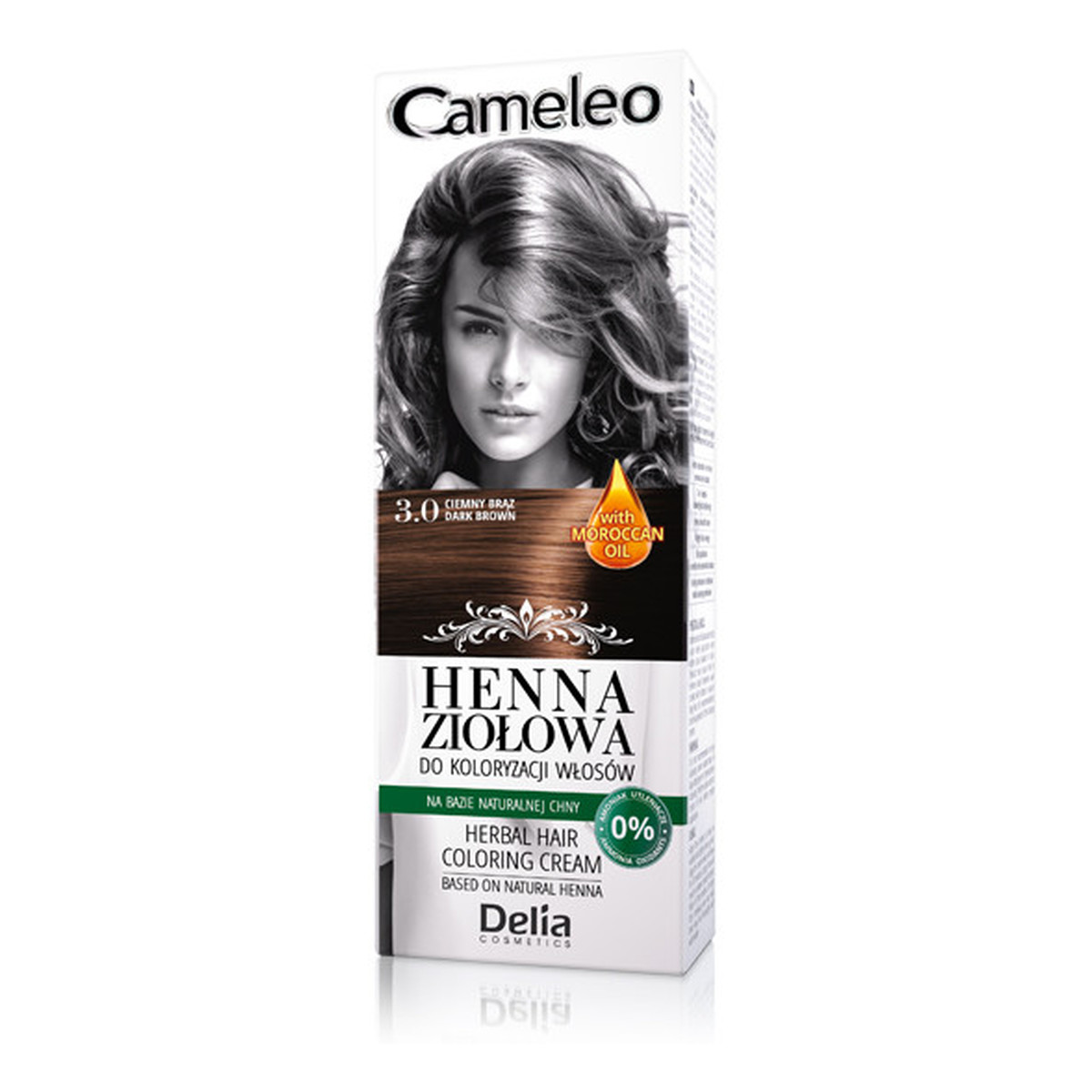Cameleo Henna Creme Ziołowa Henna Do Koloryzacji Włosów