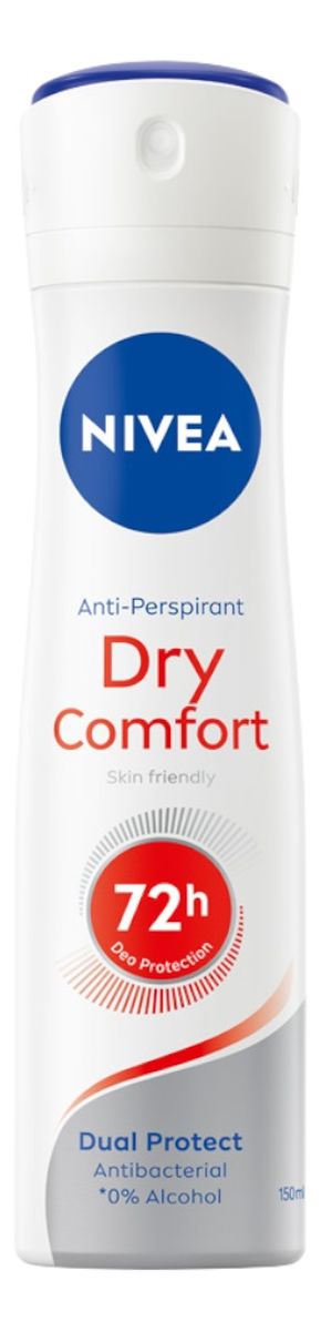 Dry comfort antyperspirant spray