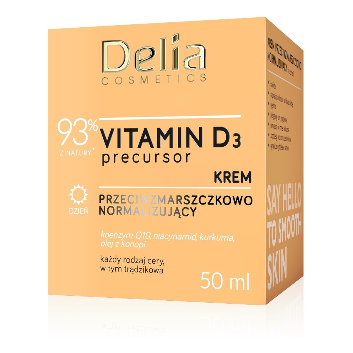 Delia Vitamin D3 Precursor Krem przeciwzmarszczkowo - normalizujący na dzień 50ml