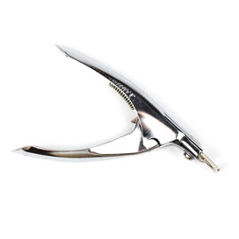 Gilotyna do tipsów ze stali nierdzewnej bez gumki srebrna