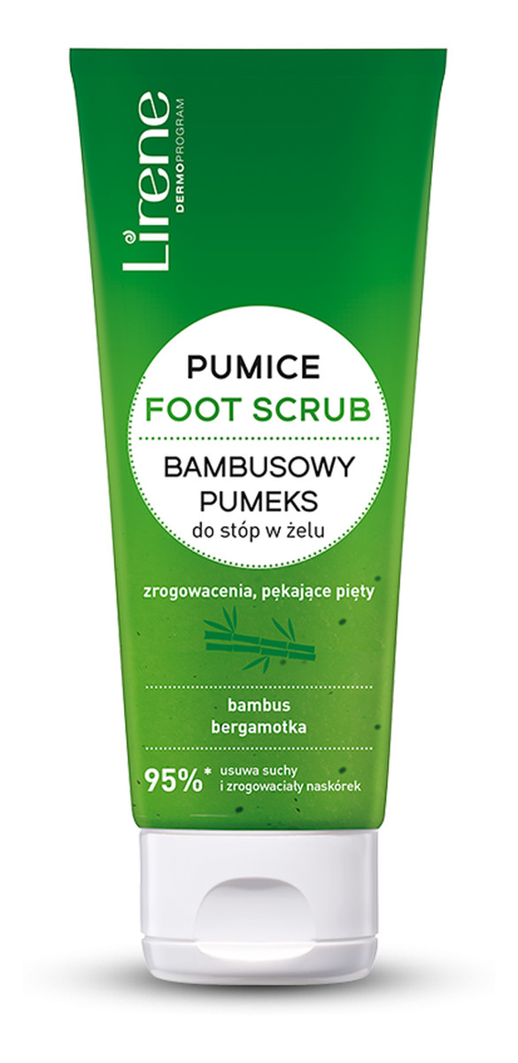 Naturalny Pumeks do stóp Bamboo&Bergamot