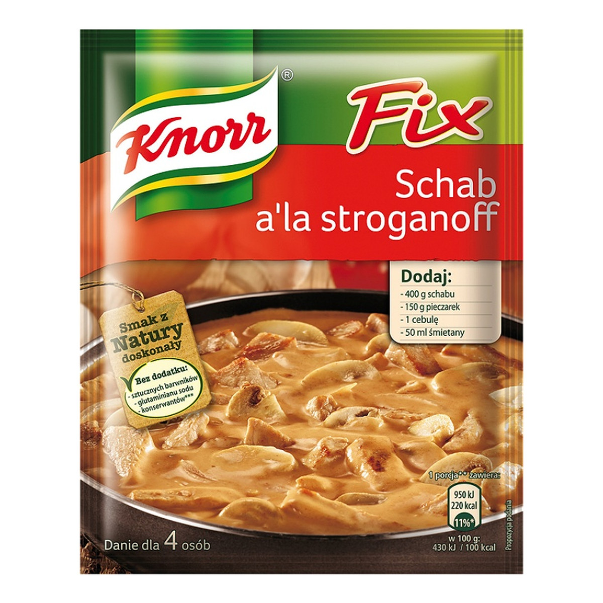 Knorr Fix Schab a'la stroganoff 56g