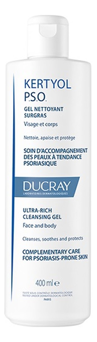 Kertyol P.S.O Ultra-Rich Cleansing Gel żel myjący do twarzy i ciała na łuszczycę