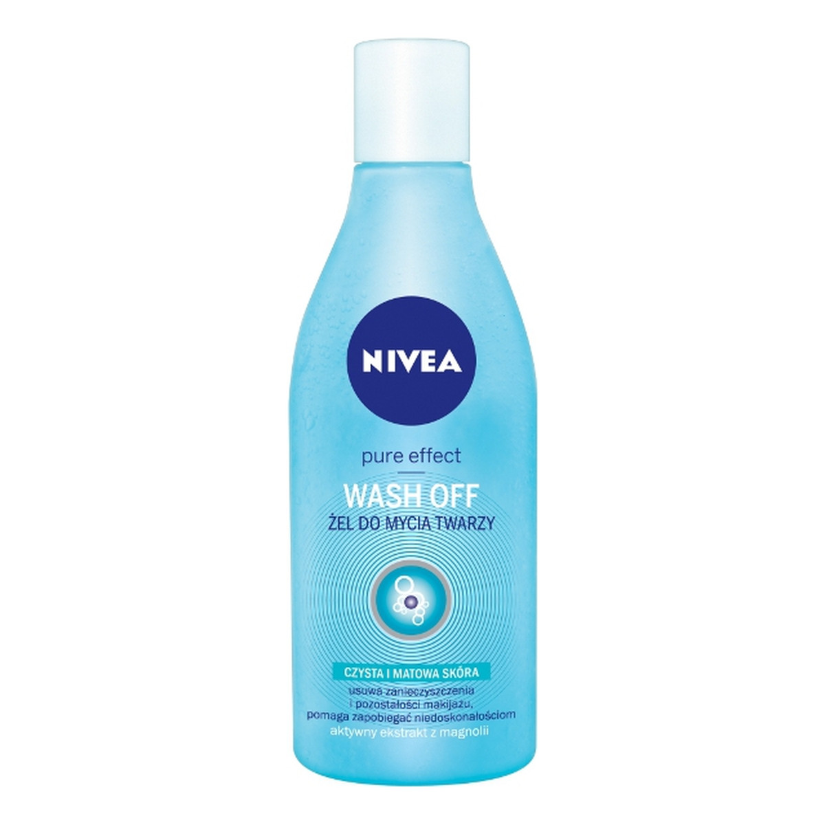 Nivea Pure Effect Żel Do Mycia Twarzy Wash Off 200ml