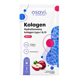 Kolagen Hydrolizowany typu I & III suplement diety Jabłko