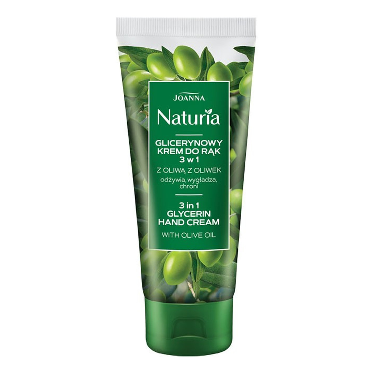 Joanna Naturia glicerynowy Krem do rąk oliwka 100g