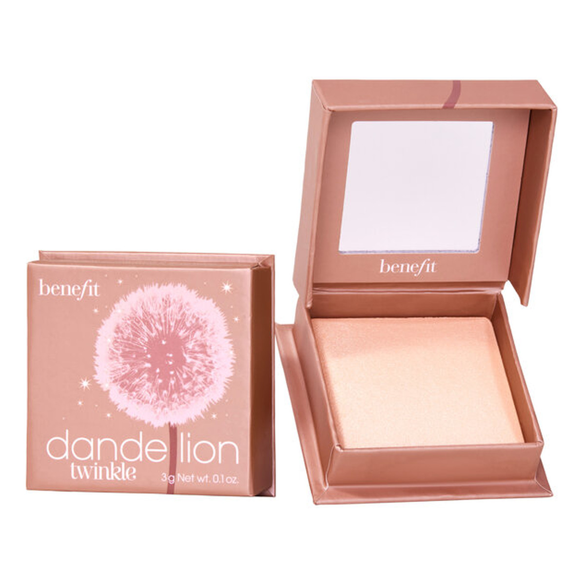 Benefit Dandelion Twinkle Rozświetlacz do twarzy Soft Nude Pink 3g