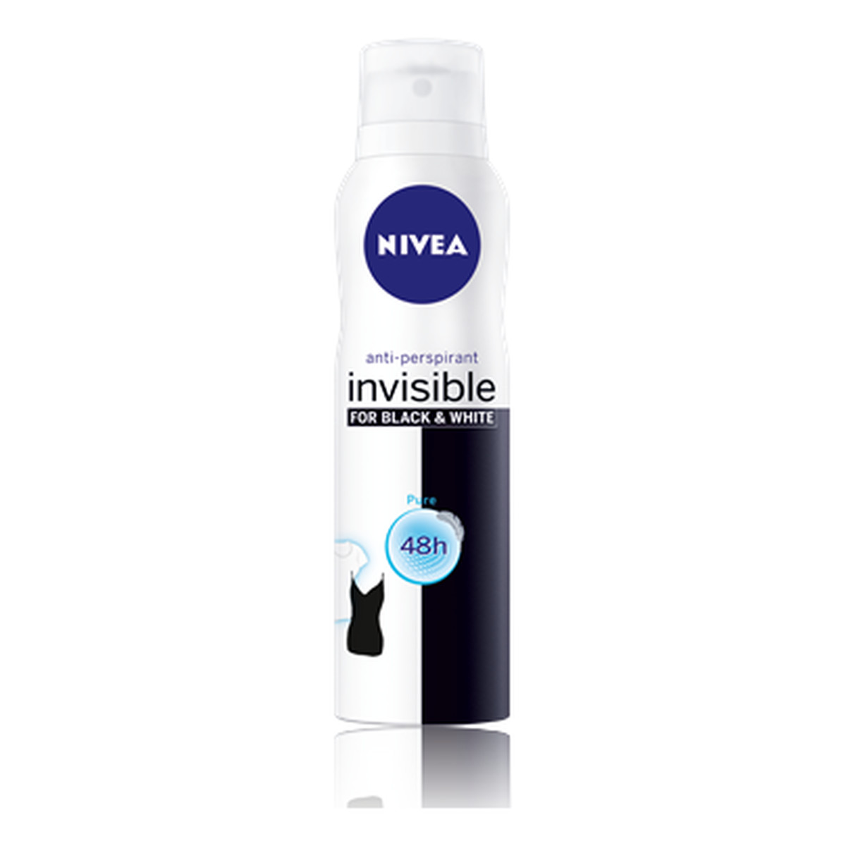 Nivea Dezodorant Dla Kobiet Invisible Pure 250ml