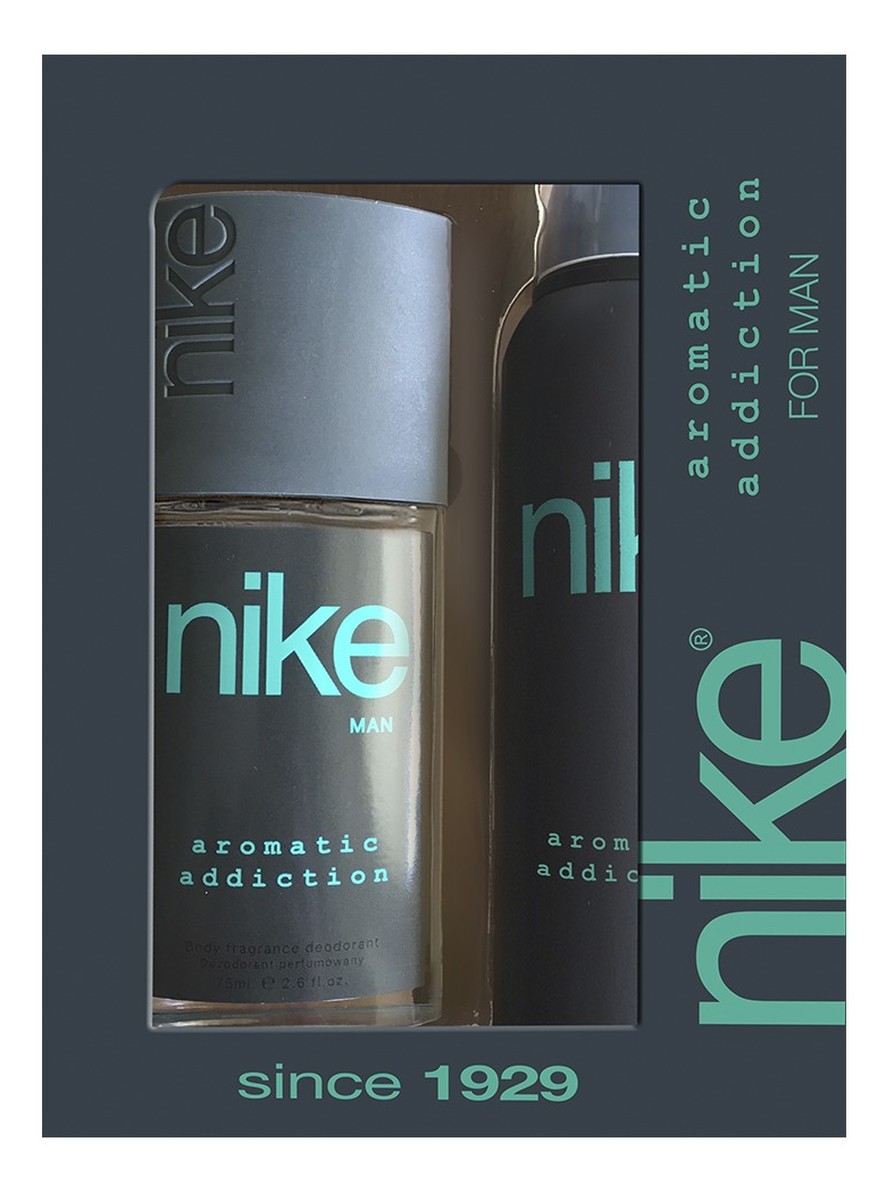 Zestaw prezentowy Aromatic Addiction for man dezodorant w szkle + dezodorant spray