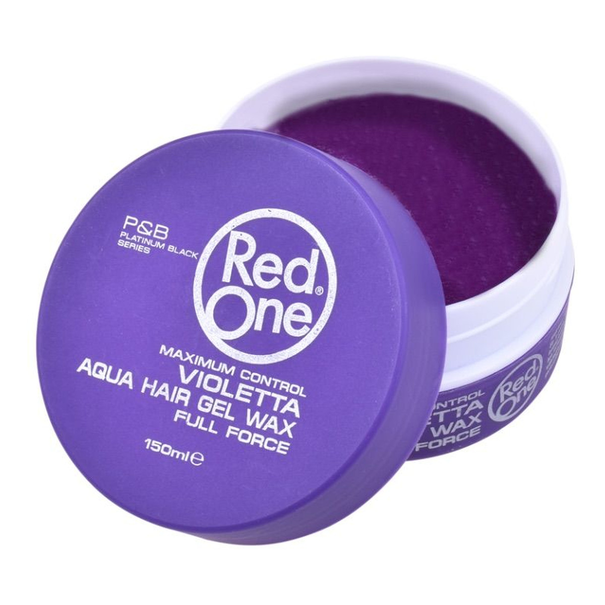 Red One Aqua hair gel wax full force wosk do włosów violetta 150ml