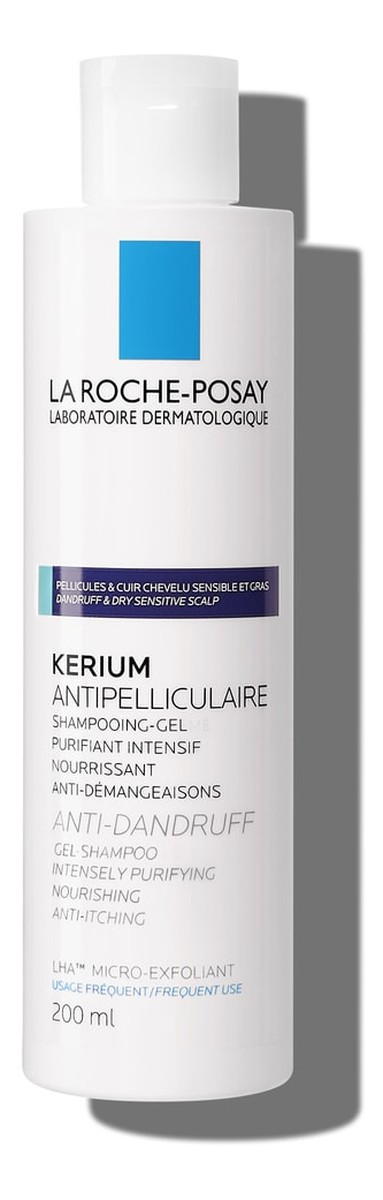 Kerium Anti-Dandruff Shampooing Gel szampon przeciwłupieżowy w żelu
