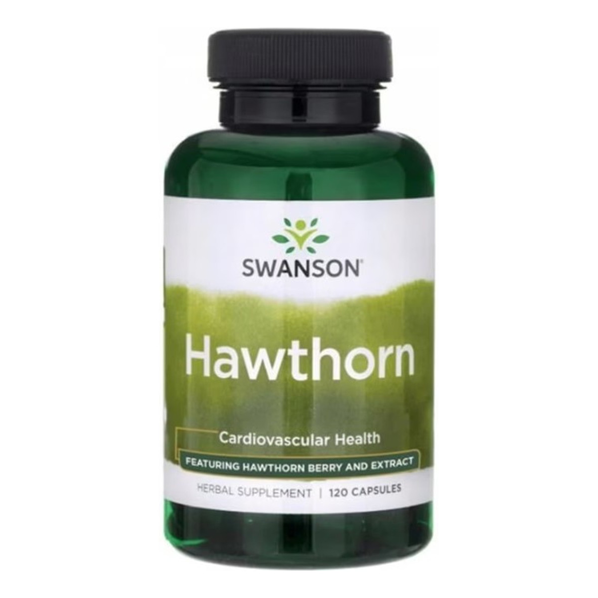 Swanson Hawthorn suplement diety wspierający zdrowie układu sercowo-naczyniowego 120 kapsułek