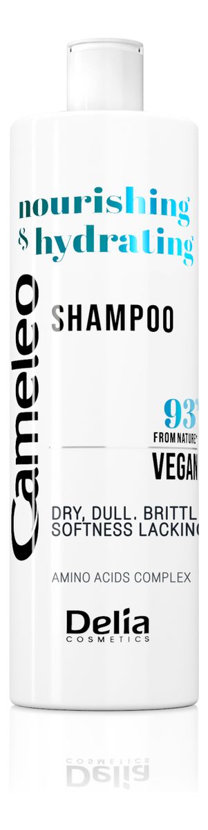 Wegański szampon nawilżająco-odżywczy z kompleksem aminokwasów