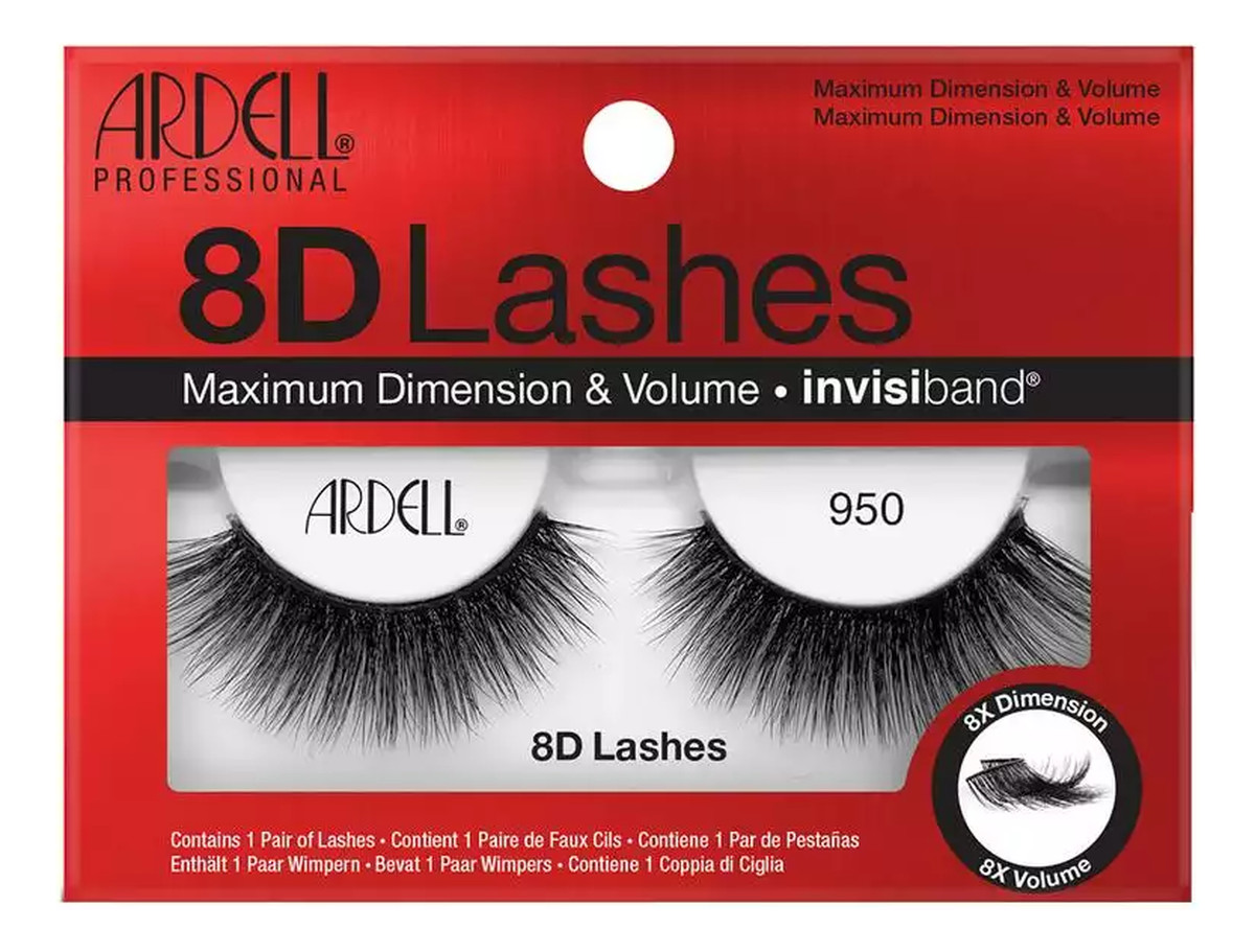 Sztuczne rzęsy na pasku 8D Lashes Invisiband 950