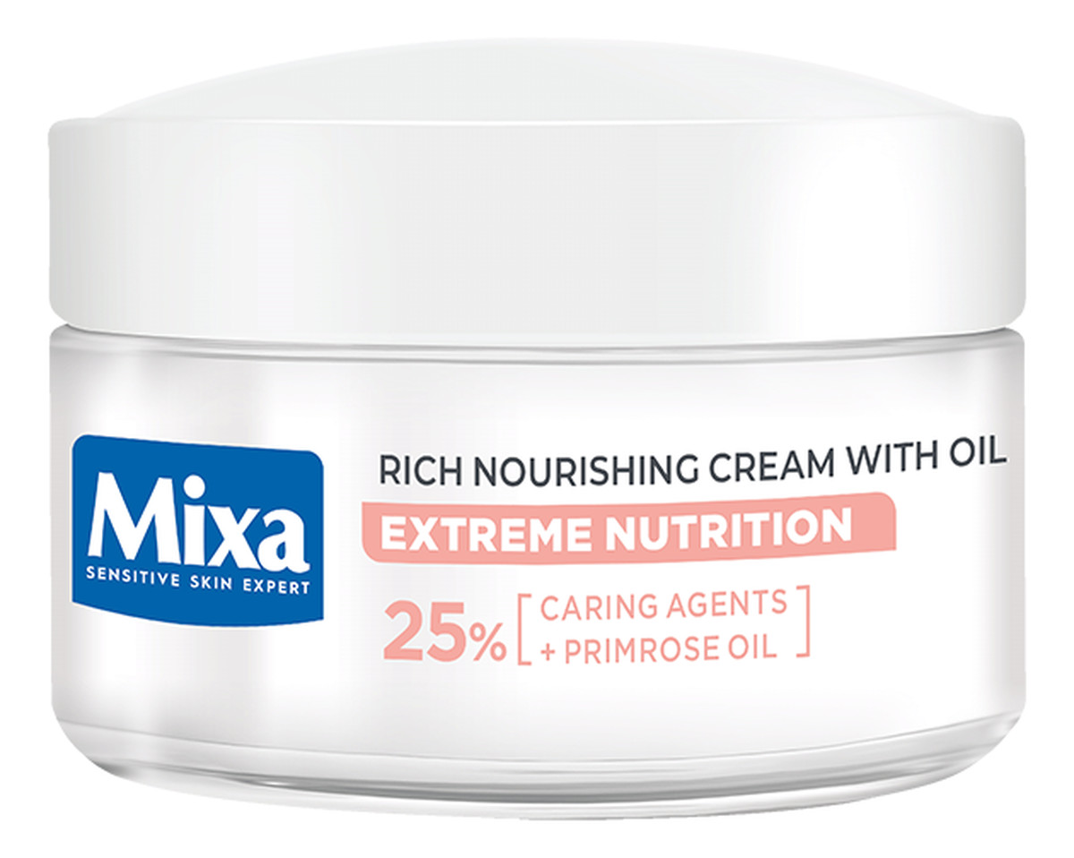 Bogaty Krem Odżywczy z Olejkiem