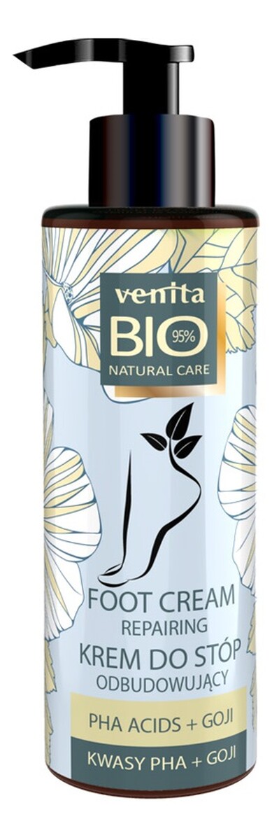 Krem do stóp kwasy pha + ekstrakt z jagód goji