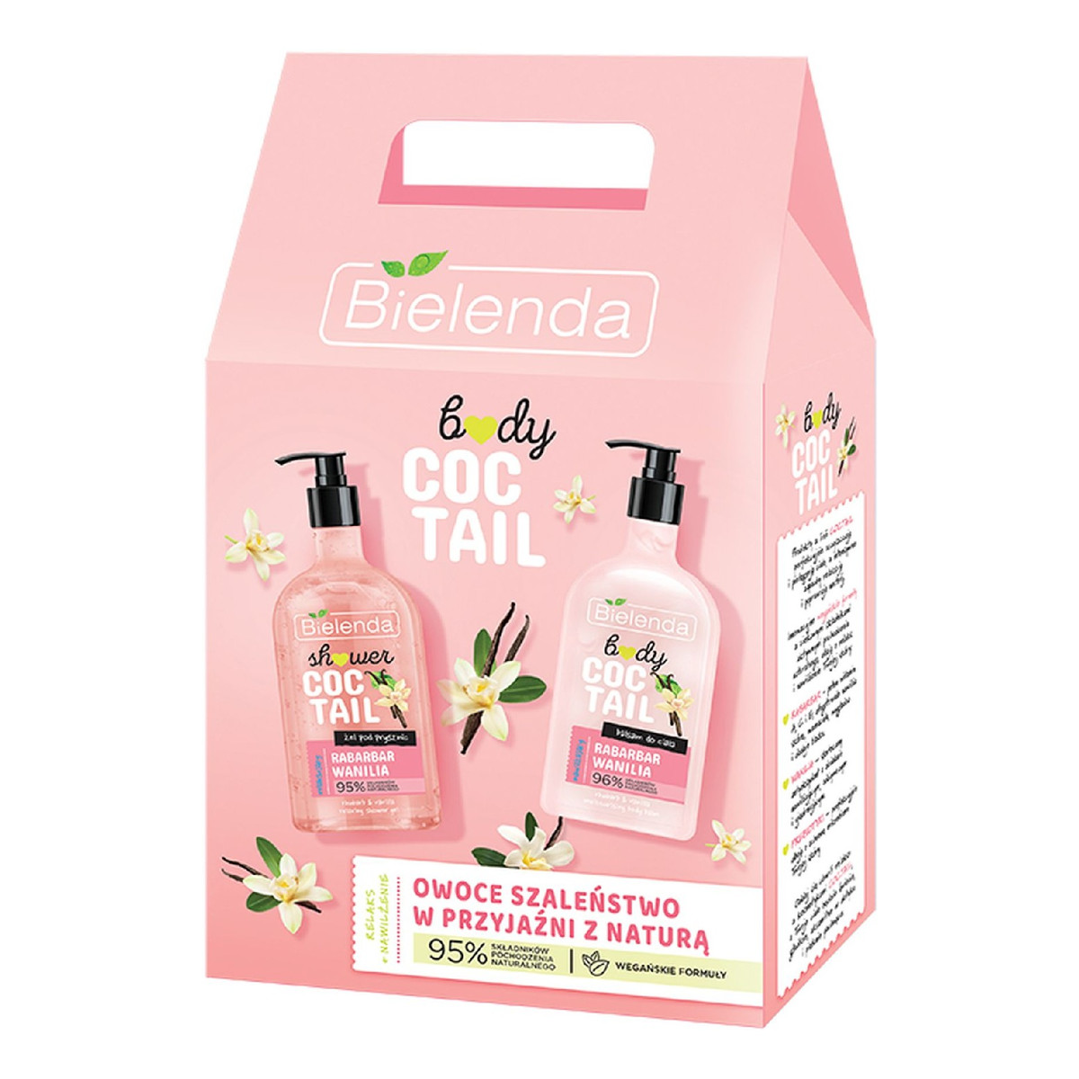Bielenda Body Coctail Zestaw prezentowy Balsam do ciała + Żel pod prysznic
