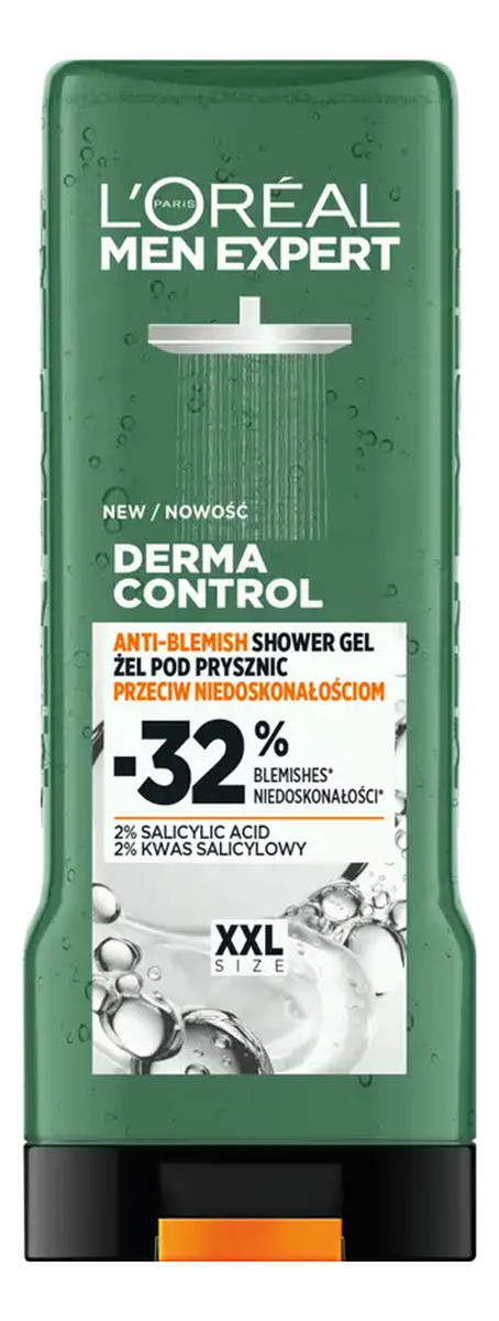 Derma Control żel pod prysznic przeciw niedoskonałościom