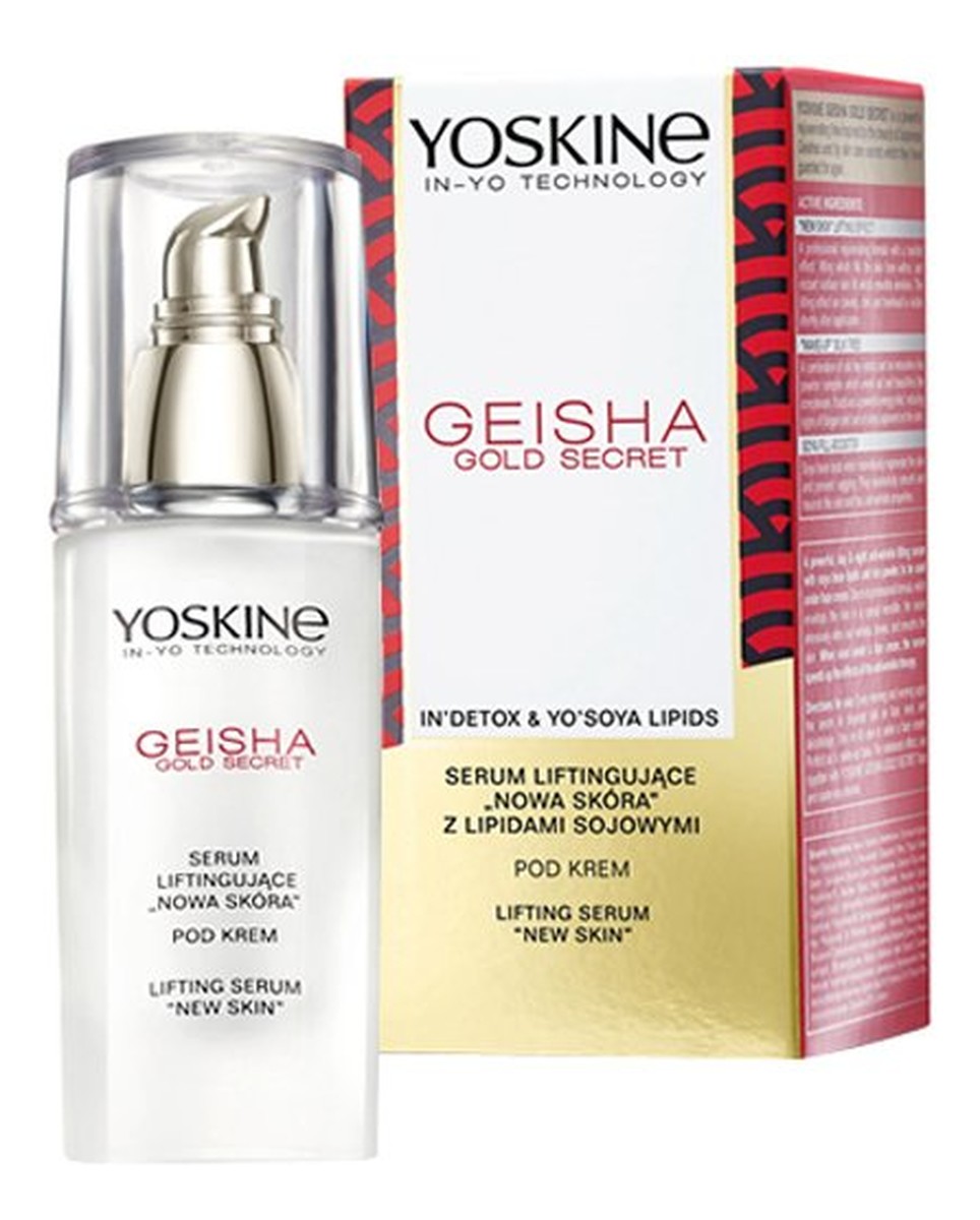 Serum liftingujące "nowa skóra" z lipidami sojowymi pod krem