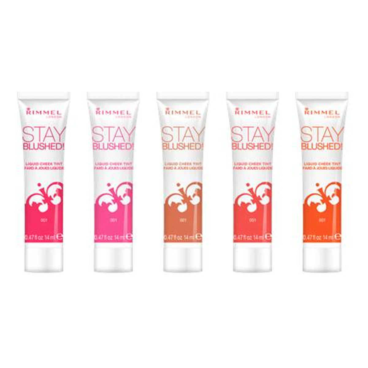 Rimmel Stay Blushed Róż Do Policzków w Kremie 14ml