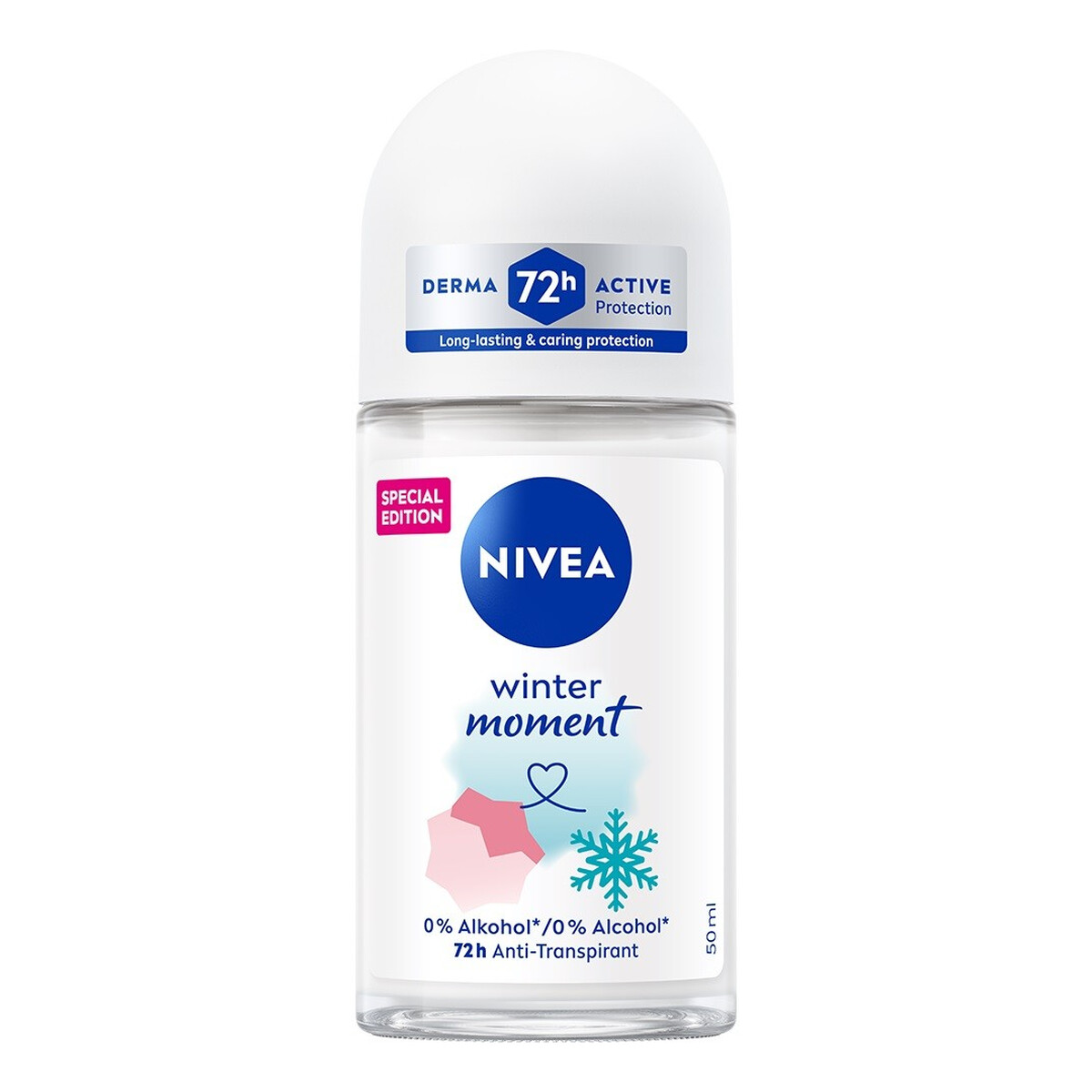 Nivea Winter Moment Antyperspirant roll-on dla obiet 50ml