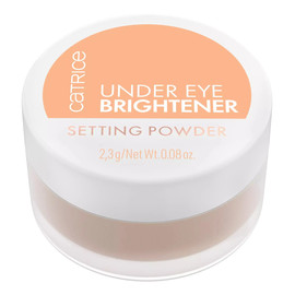 Utrwalający puder rozświetlający pod oczy