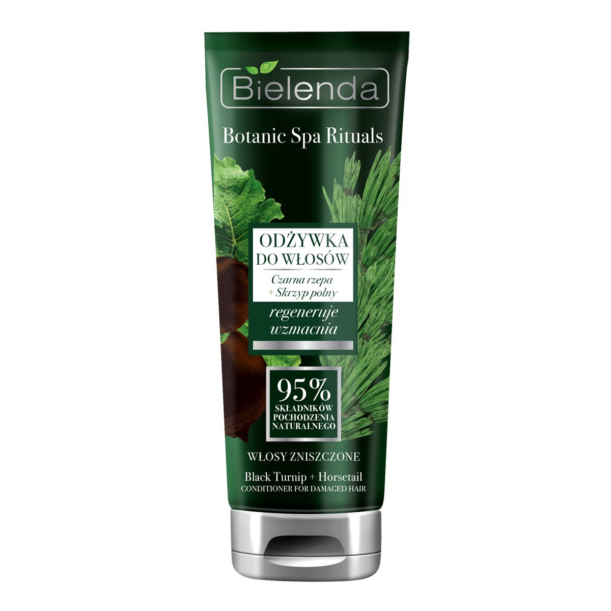 Bielenda Botanic spa rituals odżywka do włosów zniszczonych czarna rzepa + skrzyp polny